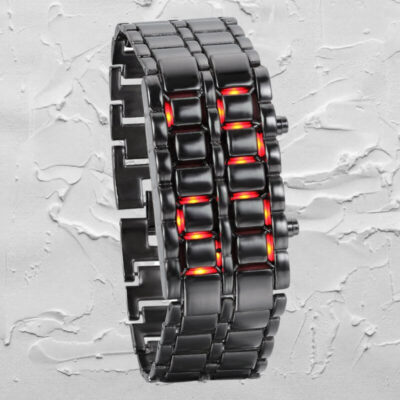 Montre LED Rouge - Montre Originale - Science Labs