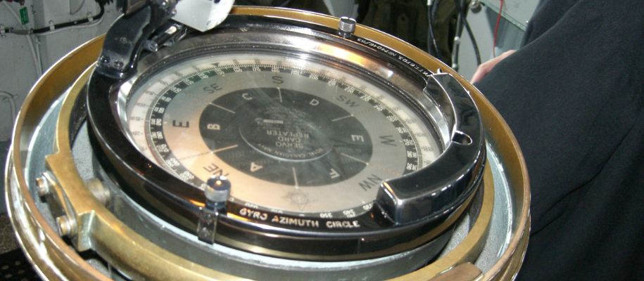 Gyroscope sous marin
