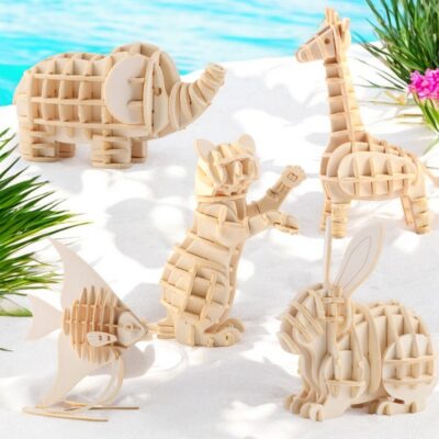 Puzzle 3d Animaux