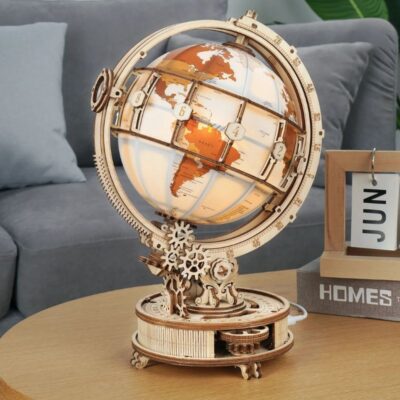 Puzzle 3d Globe Terrestre Lumineux