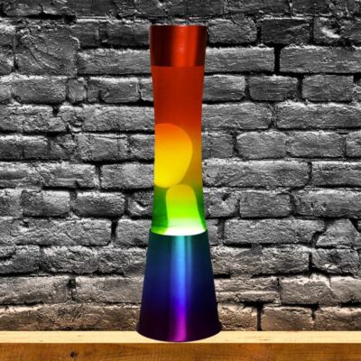 Lampe à Lave Arc en Ciel