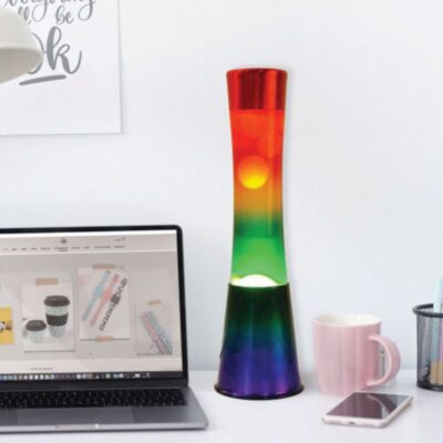 Lampe à Lave Arc en Ciel