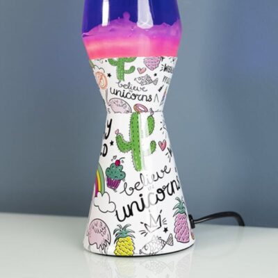Lampe à Lave Licorne