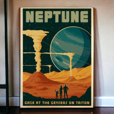 Affiche Science Fiction Vintage