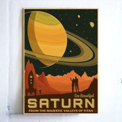 Affiche Science Fiction Vintage