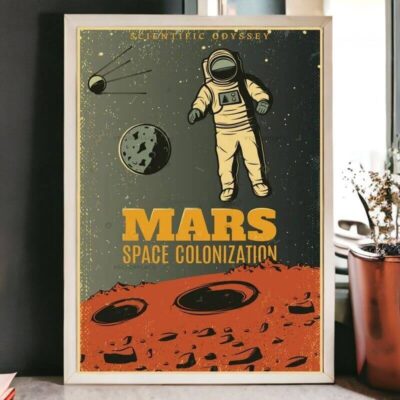 Affiche Science Fiction Vintage
