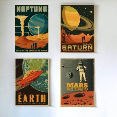 Affiche Science Fiction Vintage