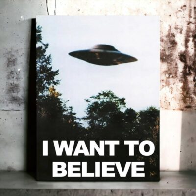 Poster Ovni I Want to Believe