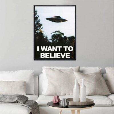 Poster Ovni I Want to Believe