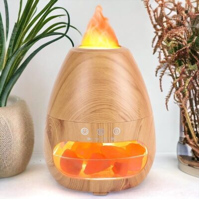 Lampe Diffuseur Huile Essentielle Pierre de Sel