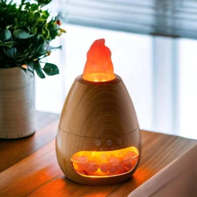 Lampe Diffuseur Huile Essentielle Pierre de Sel