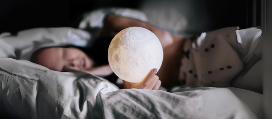pourquoi acheter une lampe lune pour sa chambre
