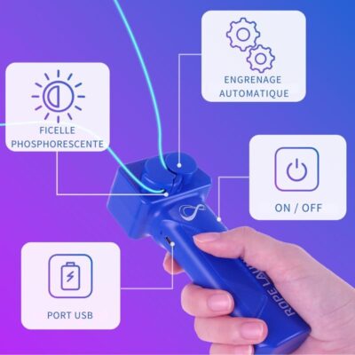 Zipstring Lanceur de ficelle phosphorescente