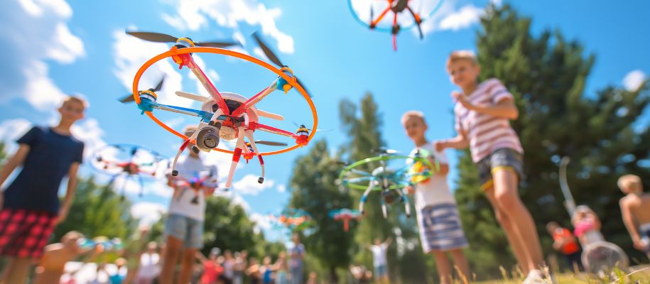 Apprendre à piloter un drone pour enfant