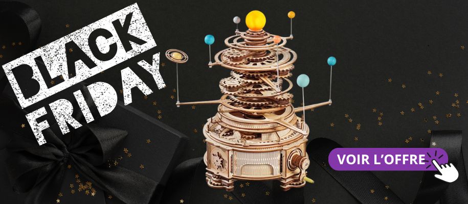 Puzzle 3d Système Solaire black friday