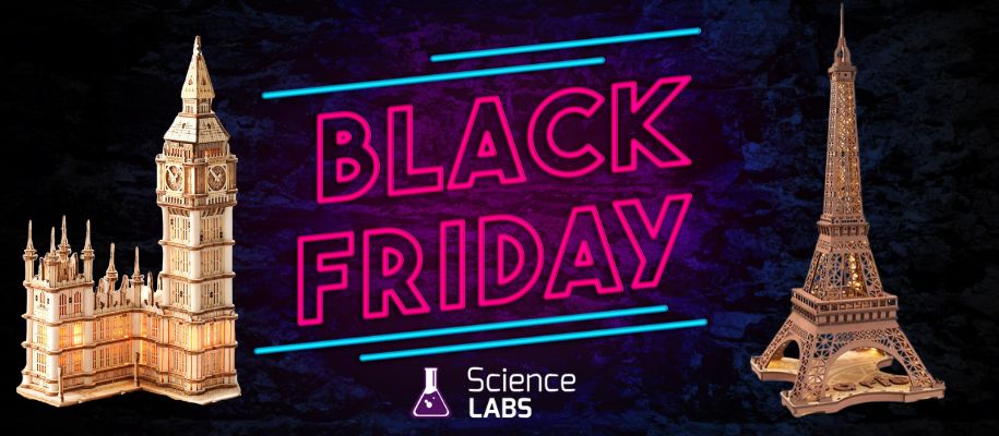 Black Friday Puzzle en Bois 3D