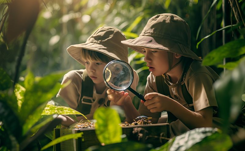 Collection Jeux Nature et Observation Scientifique