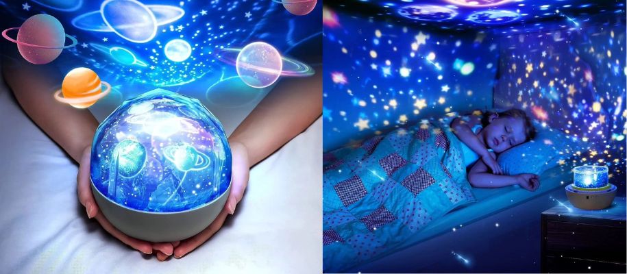 idée déco chambre enfant galaxie