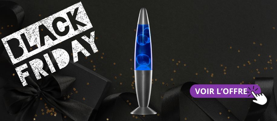 lampe à lave bleue black friday