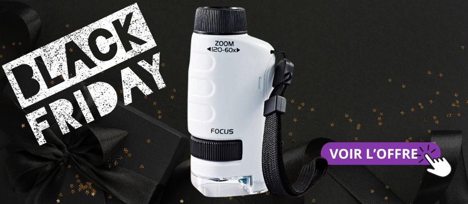 Mini microscope portatif black friday