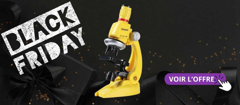 microscope jouet éducatif black friday
