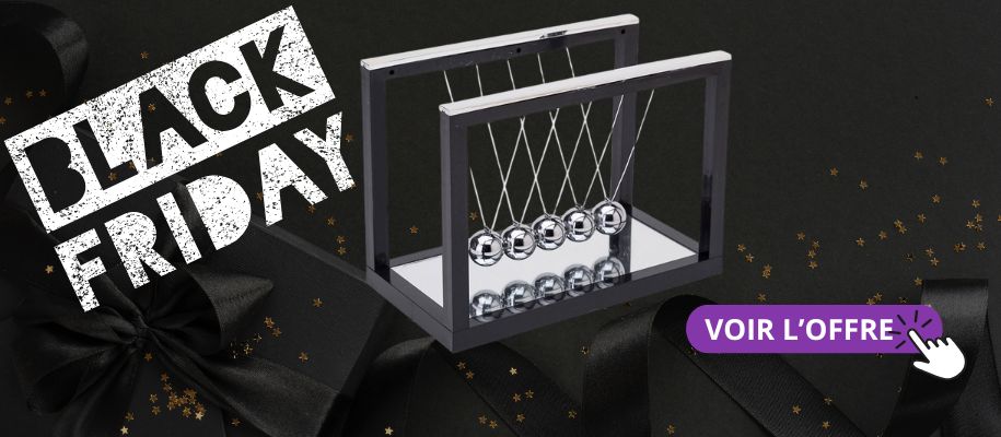 pendule de newton black friday
