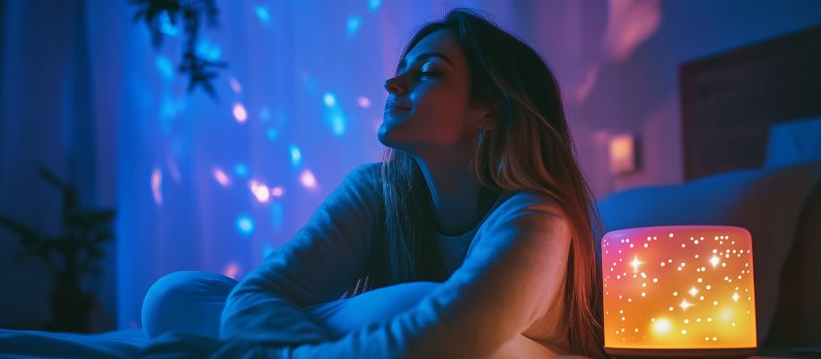 Peut-on dormir avec un projecteur galaxie allumé ?
