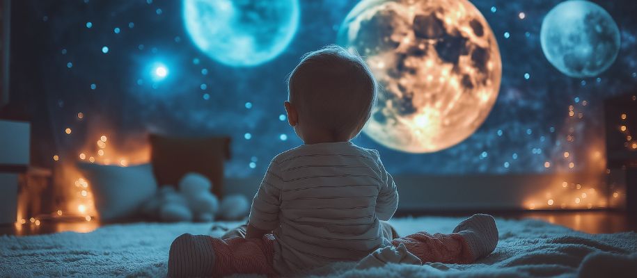 Projecteur galaxie bon pour bébé ?