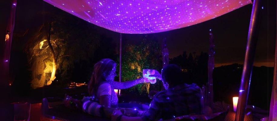 Projecteur Galaxie soirée entre amis