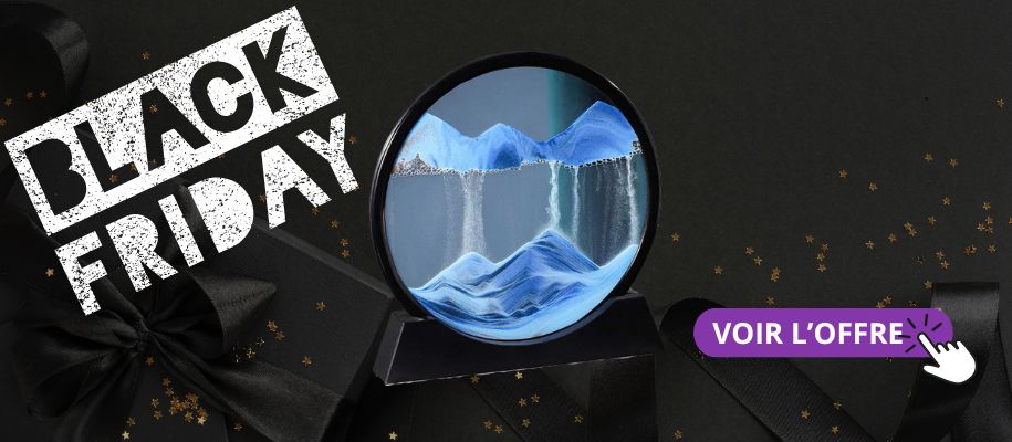 sablier deco black friday