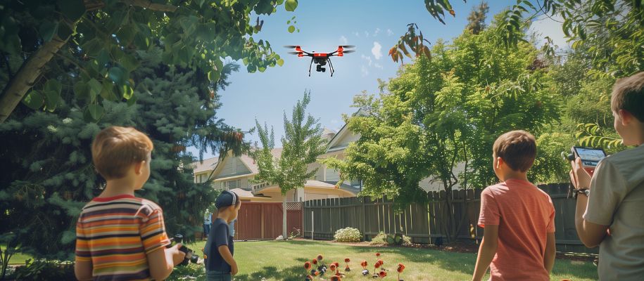 Top 5 des activités drones pour enfants