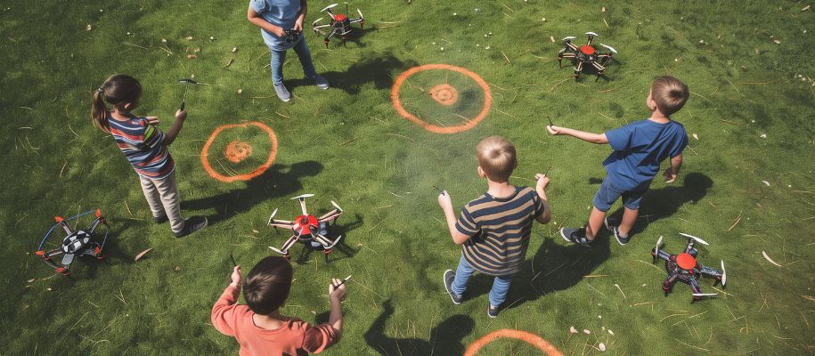 Top 5 des activités drones pour enfants