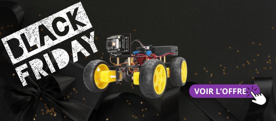 Robot Caméra télécommandé Black Friday