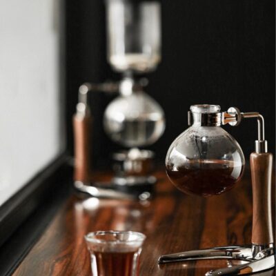 Cafetière à Dépression, Cafetière à Siphon