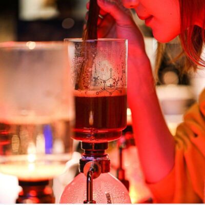 Cafetière à Dépression, Cafetière à Siphon