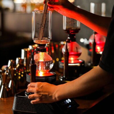 Cafetière à Dépression, Cafetière à Siphon