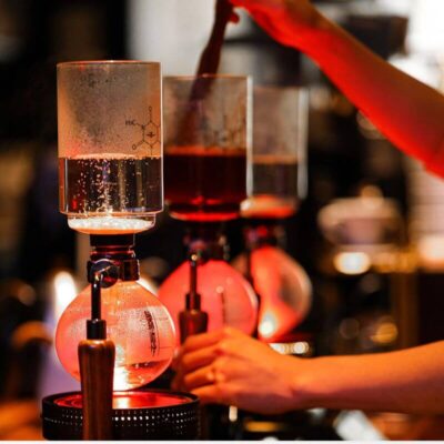 Cafetière à Dépression, Cafetière à Siphon