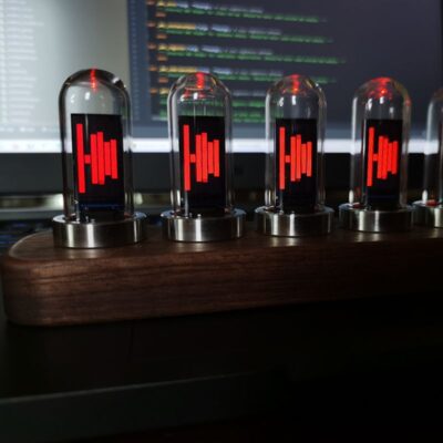 Horloge Nixie Steampunk