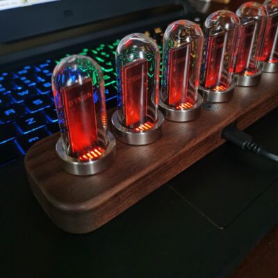 Horloge Nixie Steampunk