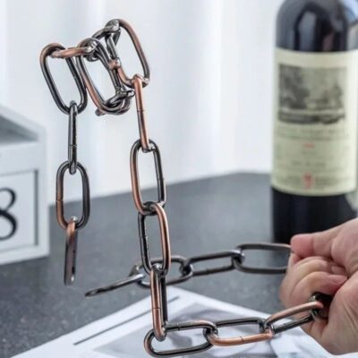 Porte Bouteille Originale Chaine