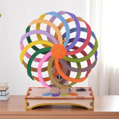 Jeu Pédagogique Roue DIY