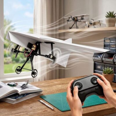 RC Papieren Vliegtuig DIY Afbeelding 2