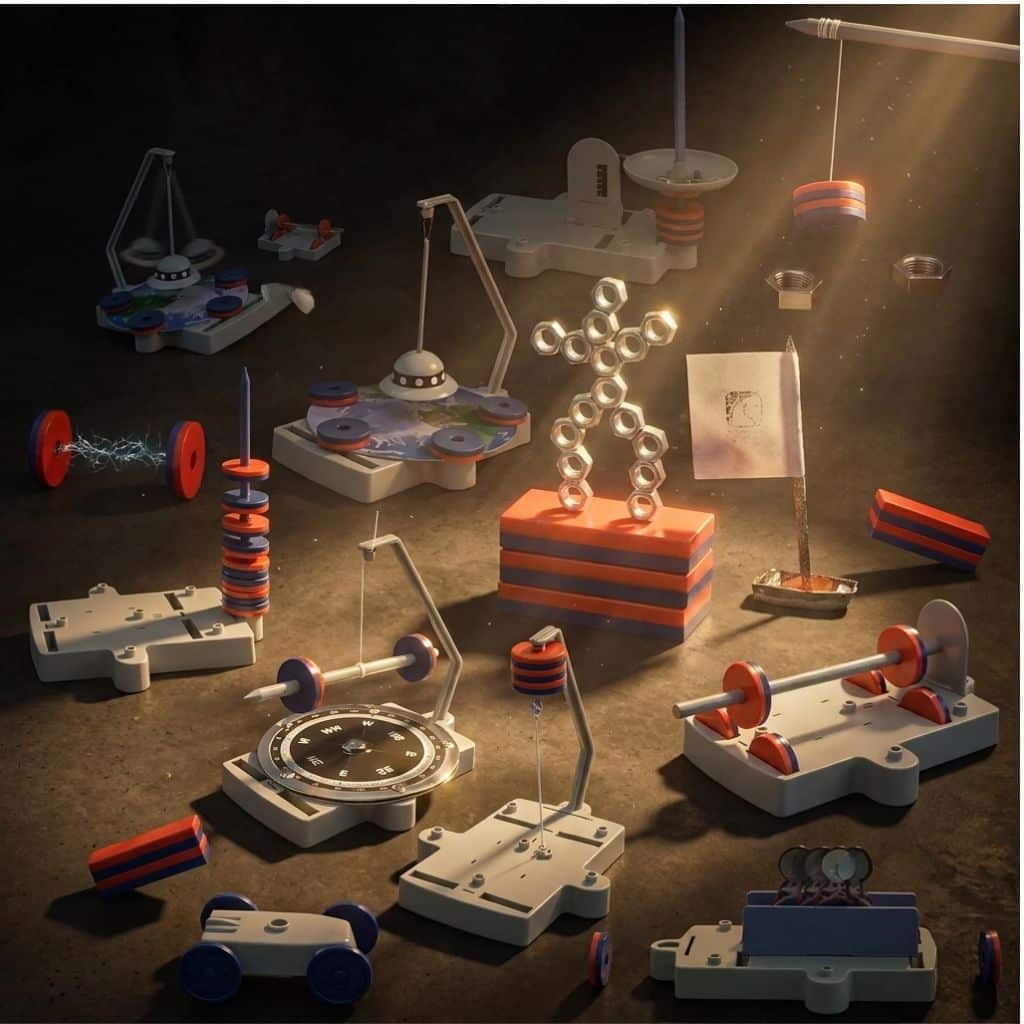 Magnetische Levitatie Kit 12 Experimenten Afbeelding 5