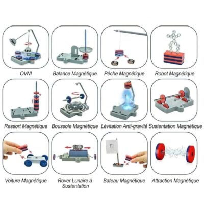 Magnetische Levitatie Kit 12 Experimenten Afbeelding 7