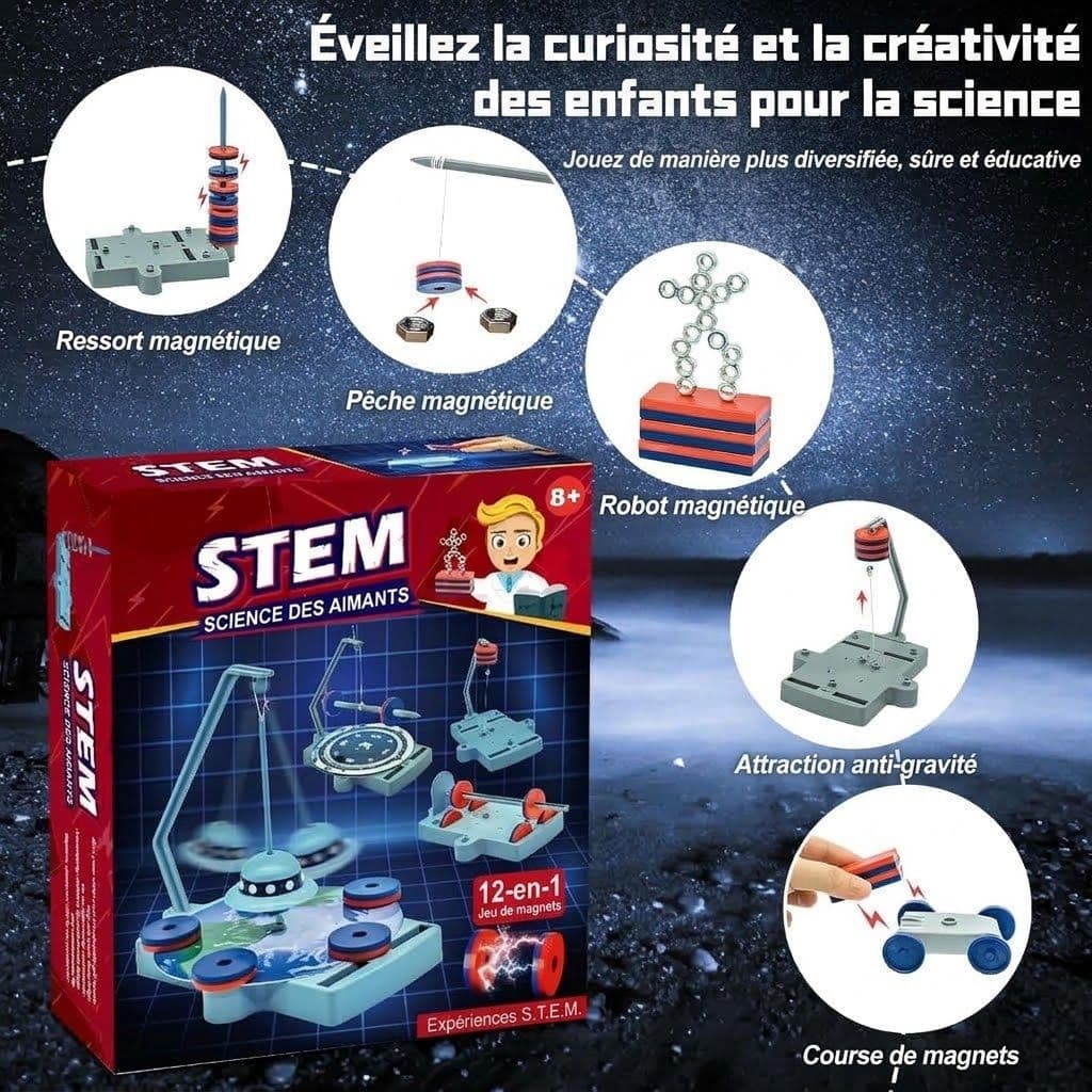 Magnetische Levitatie Kit 12 Experimenten Afbeelding 8