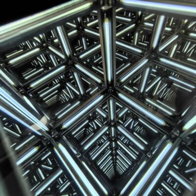 Infinity Mirror Kubus Afbeelding 6