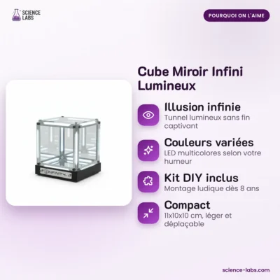 Infinity Mirror Kubus Afbeelding 3