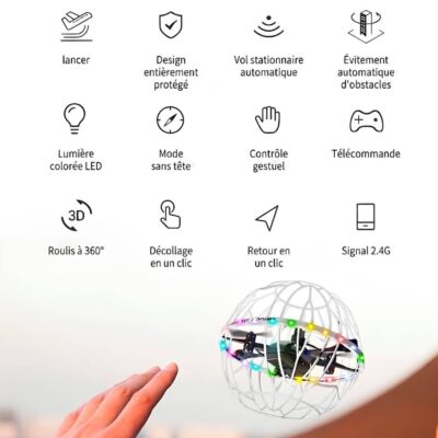 Kinderdrone 10 Jaar Lichtbol Afbeelding 5