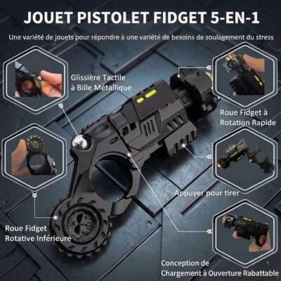 Fidget Gun Mini Pistool Afbeelding 6