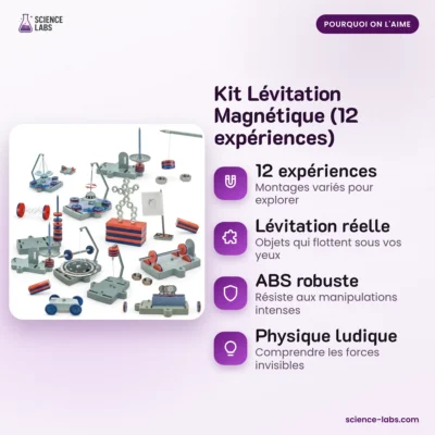 Magnetische Levitatie Kit 12 Experimenten Afbeelding 3